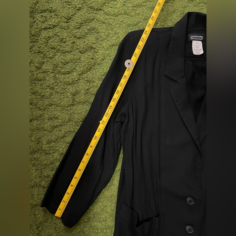 Vintage Carole Little Long-Line Blazer - Picture 8 of 9